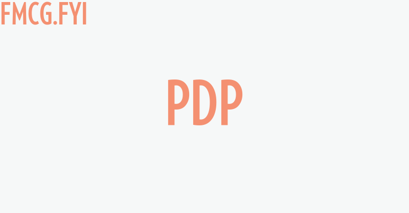 PDP – fmcg.fyi